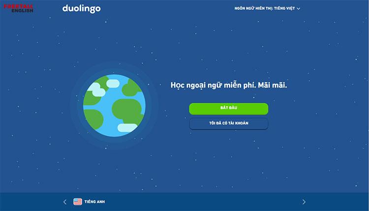 13 ứng dụng học tiếng anh online trên điện thoại Tốt duolingo