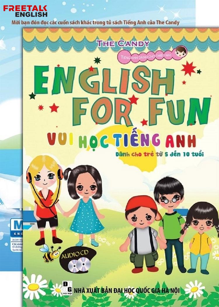 Sách dạy tiếng Anh cho trẻ em tiểu học Vui Học Tiếng Anh