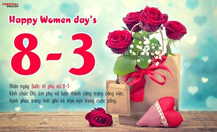 lời chúc mừng ngày quốc tế phụ nữ 8-3 bằng tiếng Anh 2
